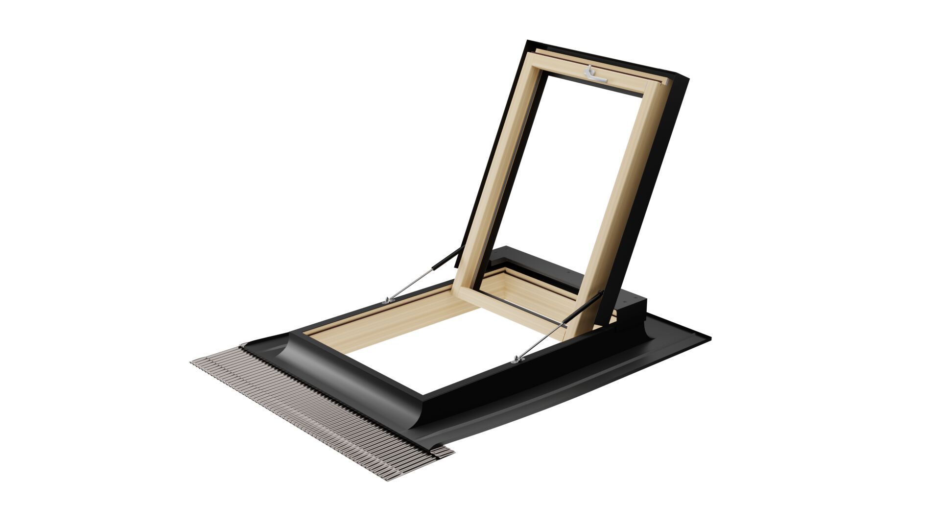 Алюминиевое и деревянное окно крыши Emica среда обитания ARCH-00015903 - Вид №1