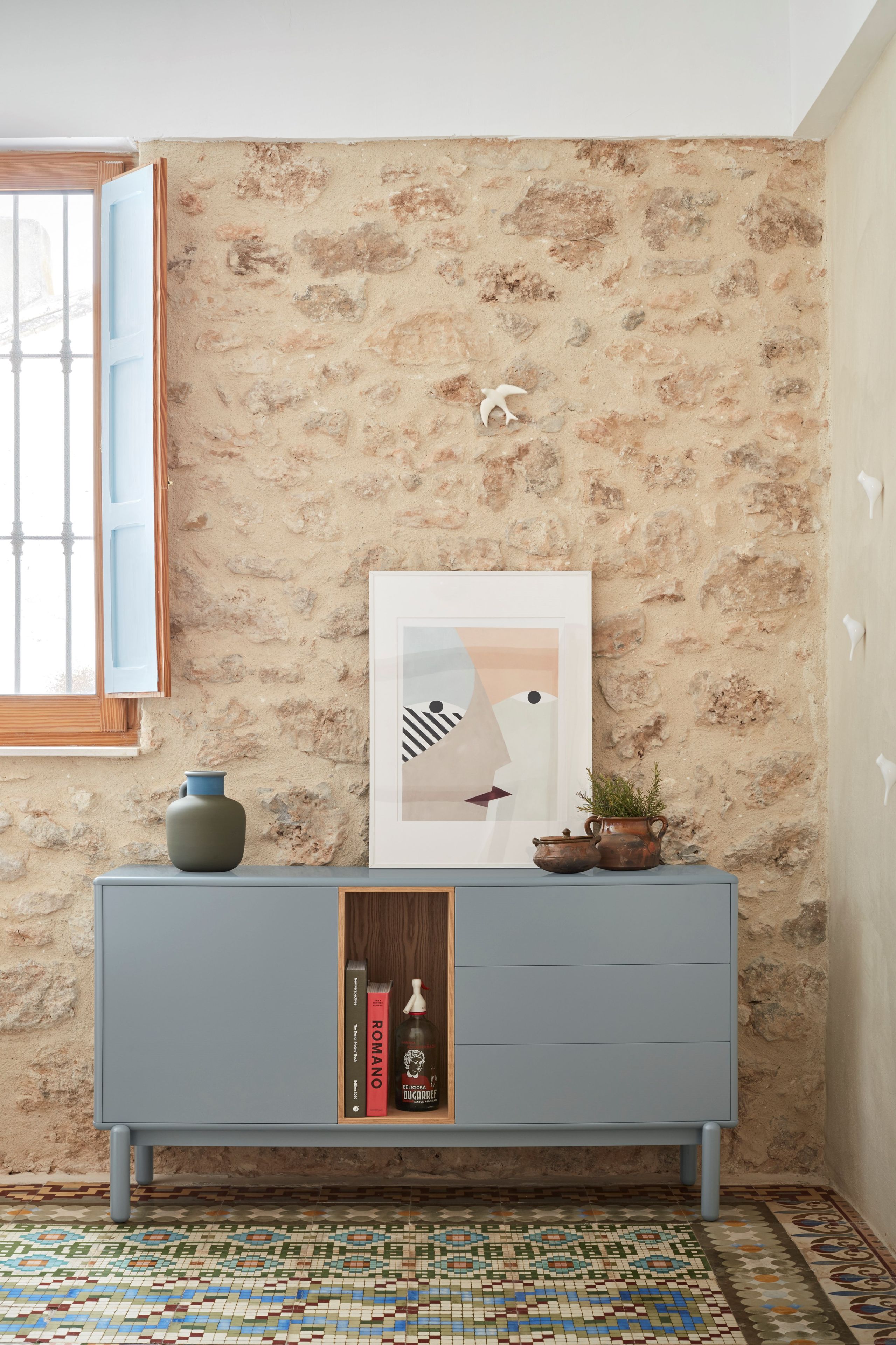 Шкаф из МДФ с распашными дверцами и ящиками TEULAT Corvo ARCH-00138554 - Вид №35