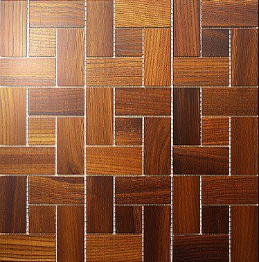 Мозаика и 3D панели из дерева Da Vinci Мозаика Ritmo Thermo Wood 078 Ясень Селект (Гладкая) 324х324 мм 1301100078 - Вид №1