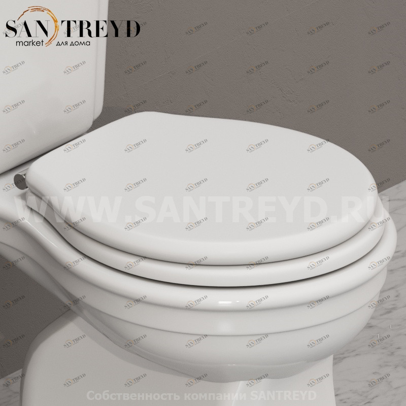 PS19RB Крышка сиденье для унитаза Ceramica Globo PAESTUM