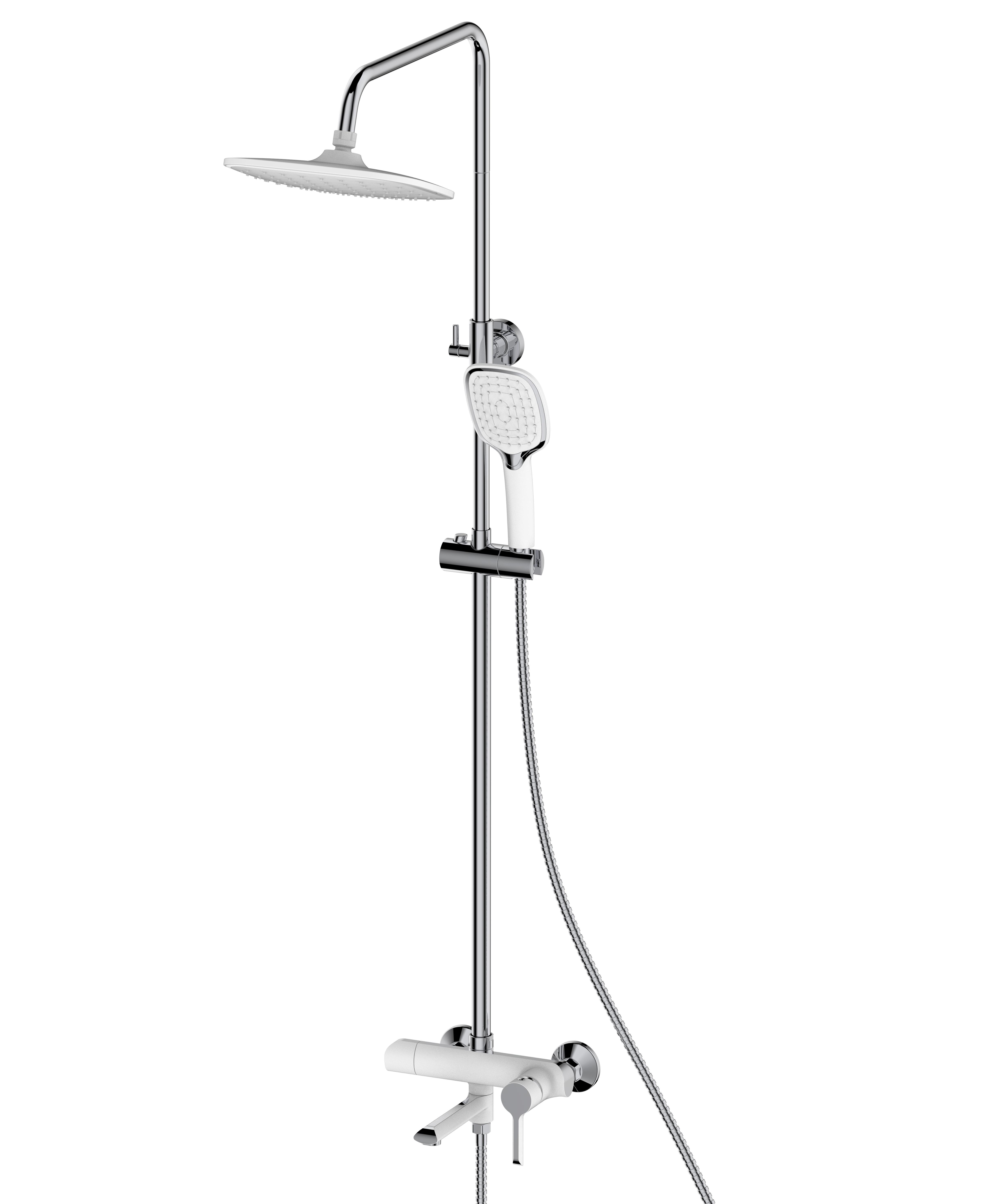 HB24805-8 Душевая система , белый Haiba  - Вид №1