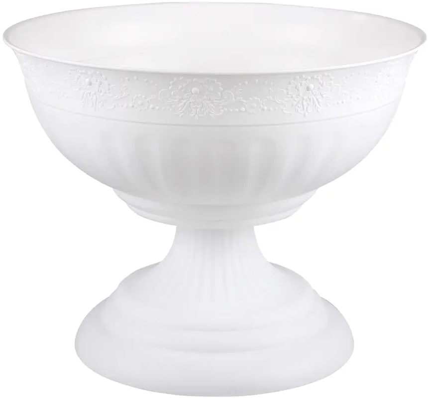 Santreyd Вазон Венеция: элегантный белый кашпо для интерьера и сада 84343473