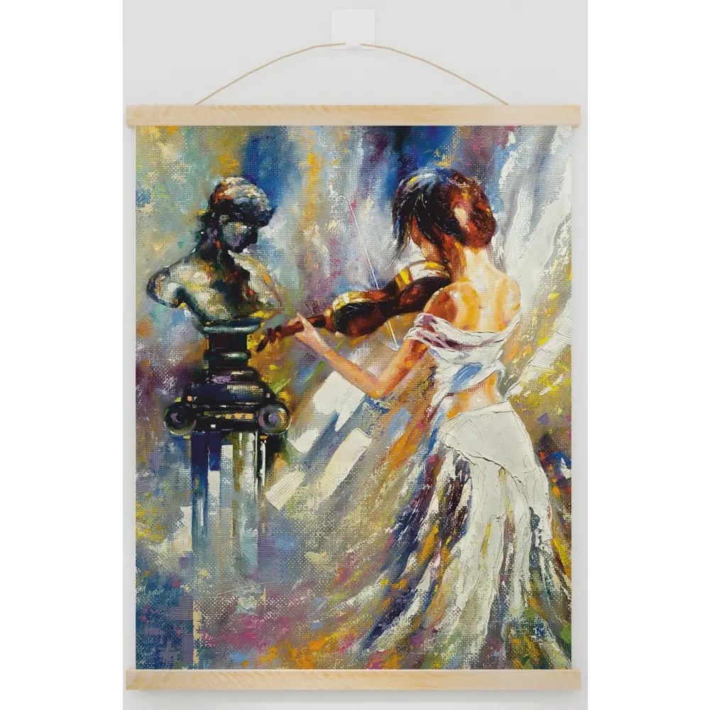 Держатель для постера 40x2.5 см шпон ясень Симфония STLM-2044372 - Вид №6