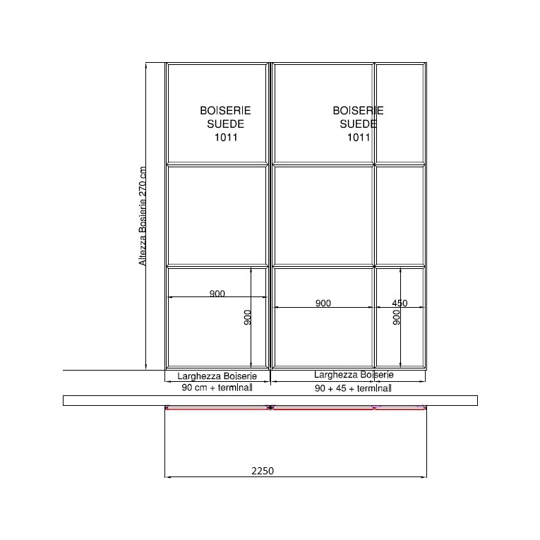 Панели / Boiserie Longhi sun-id-376475 - Вид №3