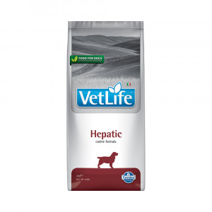 ПР0050284 Корм для собак Vet Life Natural Diet при заболеваниях печени сух. 2кг Farmina