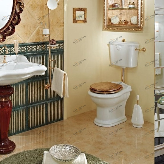 21902T Компакт унитаз с бачком Белый LINEATRE Hermitage Италия