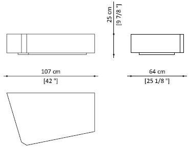 Paolo Castelli Низкий стол из розового мрамора sun-id-1472827 - Вид №7