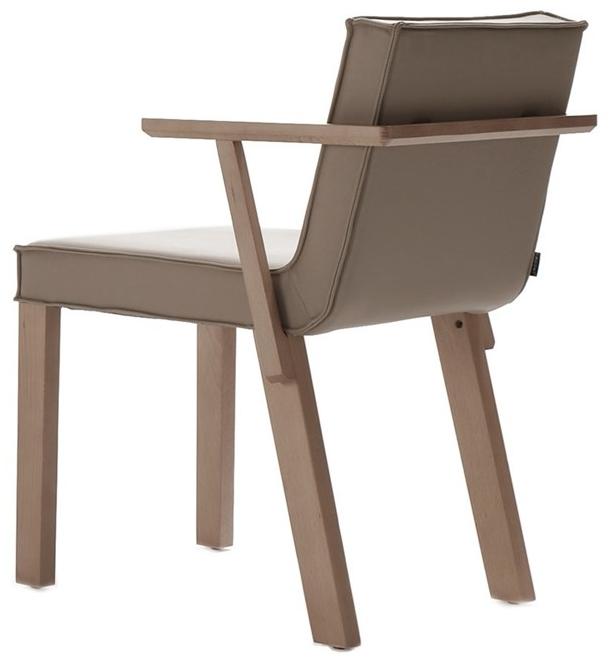 Capdell Мягкое кожаное кресло с подлокотниками Nao sun-id-1476722 - Вид №1