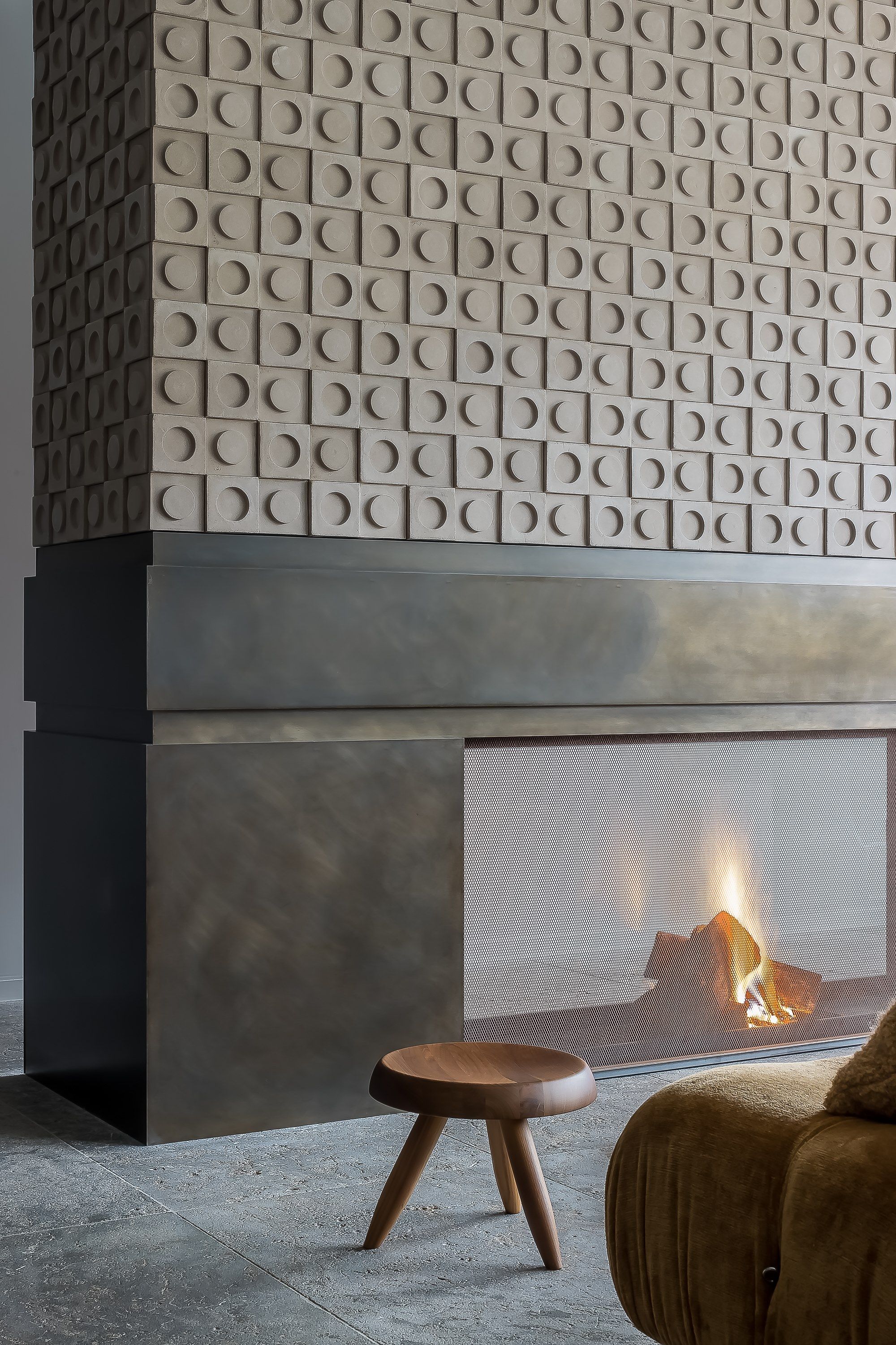 Двойной фасад дровяной камин Metalfire ARCH-00132017 - Вид №1