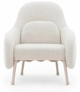 Billiani Кресло Bergere с подлокотниками Corolla 272