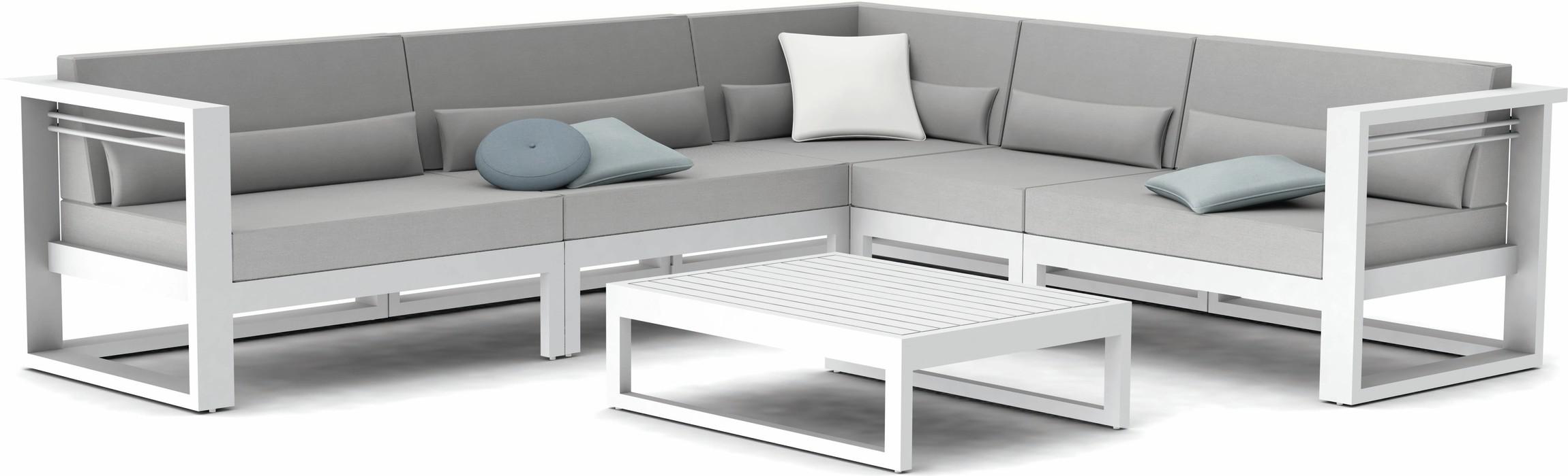 Concept 1 белый текстиль белый Manutti Fuse MNST929