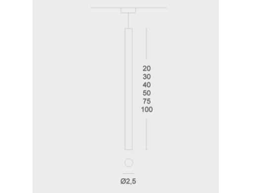 Металлический светодиодный подвесной светильник ZAVA BULL ARCH-00071526 - Вид №5