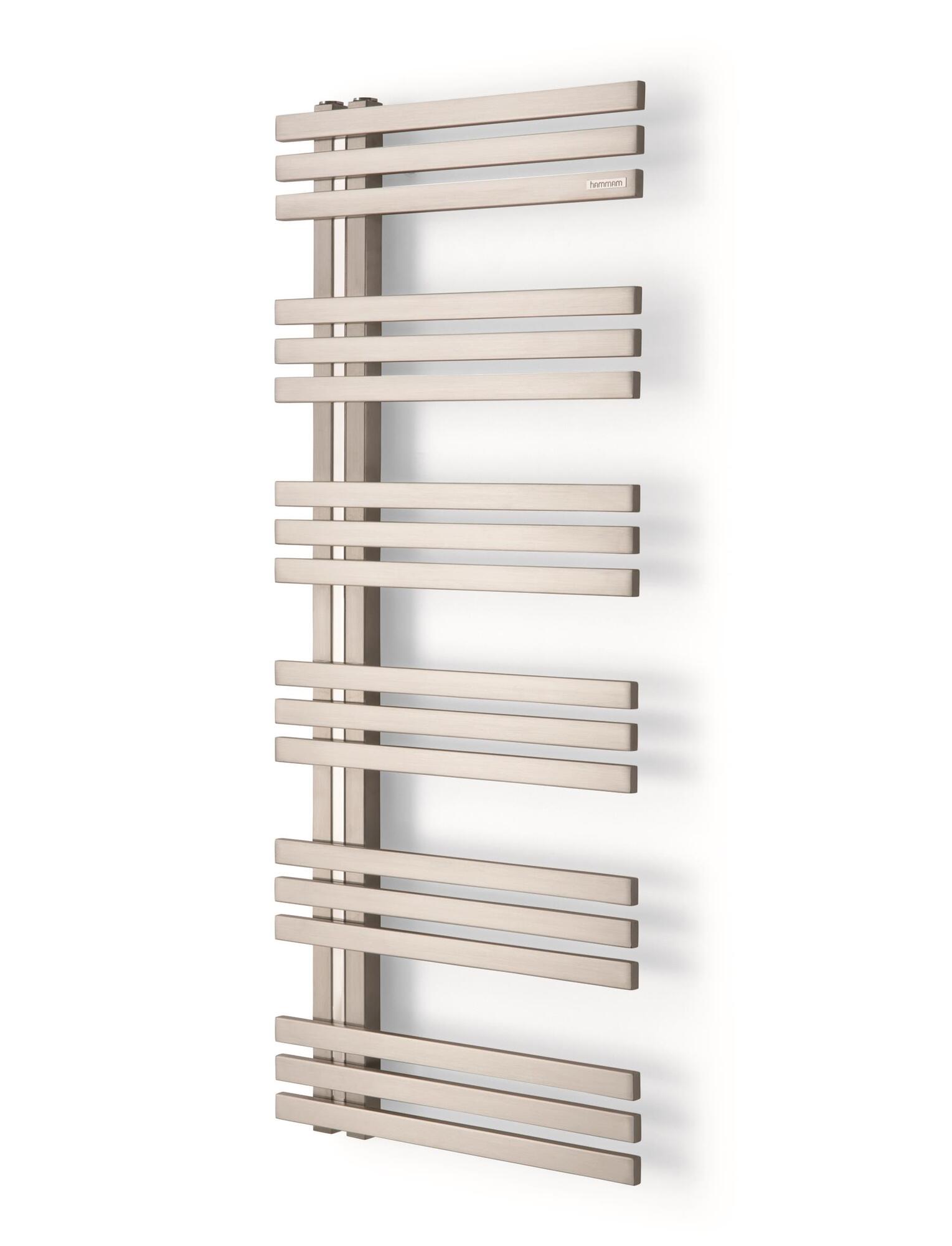 Полотенцесушитель Hammam STORM Stainless steel  комбинированный; электрический или водяной Сталь  - Вид №26