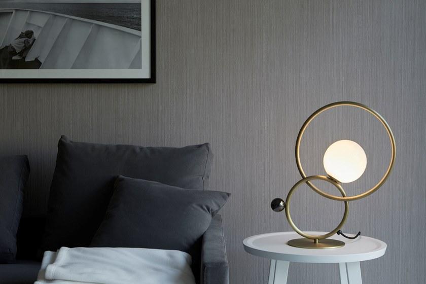 VeniceM Настольная светодиодная лампа из латуни с диммером Zoe sun-id-1486283 - Вид №3