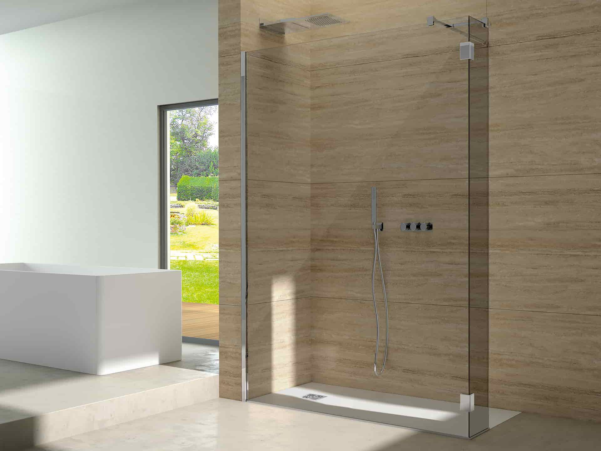 Угловой душ из алюминия и стекла CSA Box Doccia GEMMA ARCH-00142782