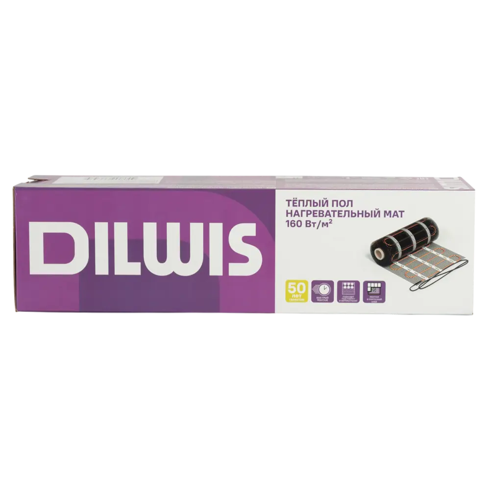 Нагревательный мат для теплого пола DILWIS 2.5 м2 400 Вт 89398461 STLM-2156917  - Вид №3