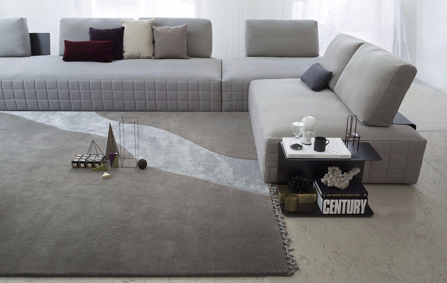 Угловой диван с журнальной стойкой BODEMA SHANGHAI ARCH-00143450 - Вид №9