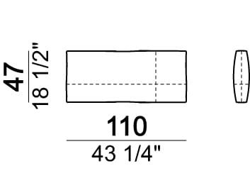 3-местный тканевый диван Arketipo BROWN SUGAR ARCH-00058205 - Вид №27