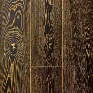 Инженерная доска Siberian Floors Винтаж 1 Лак Уф Черное Золото Дуб Рустик (Рельефная) 500-2300х150 мм.