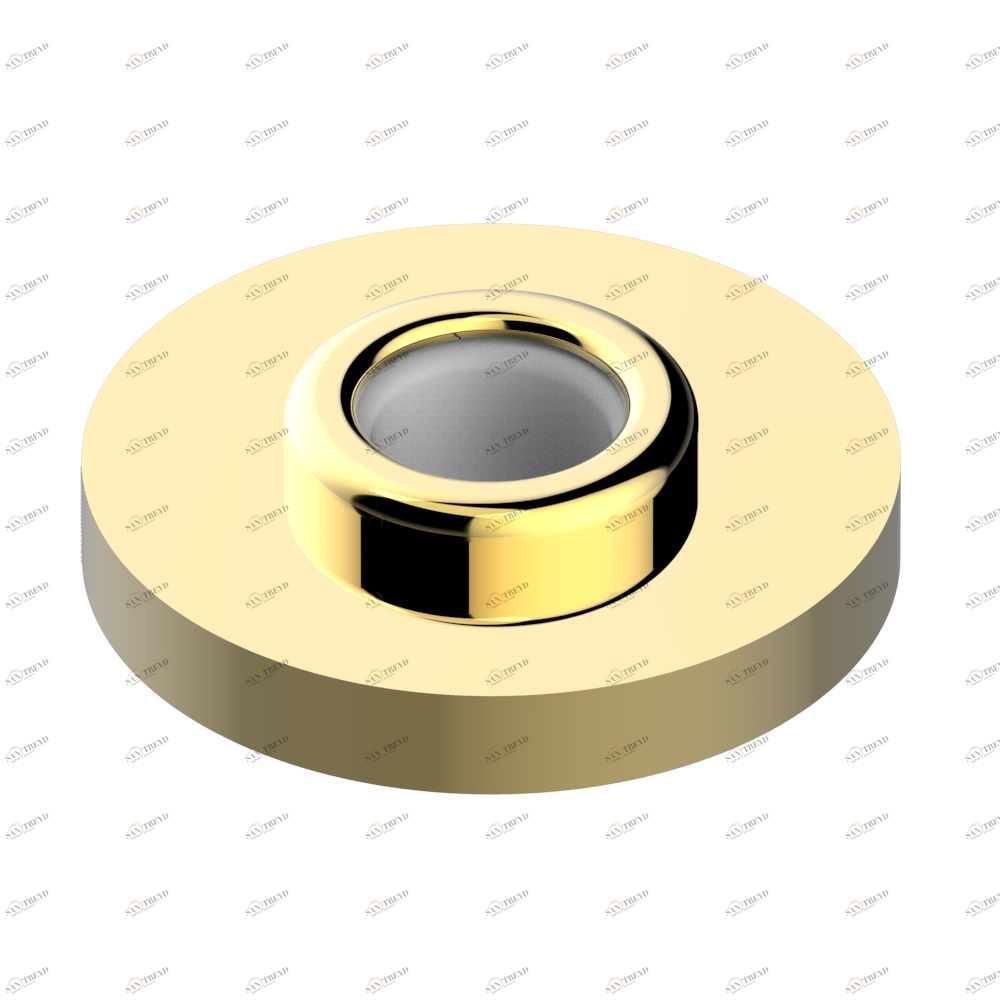 U4C-5598E/B Накладная гарнитура для емкости под ванну для арт. 5598E Thg-paris Diplomate с витыми кольцами Золото U4C-5598E/B CAT.F