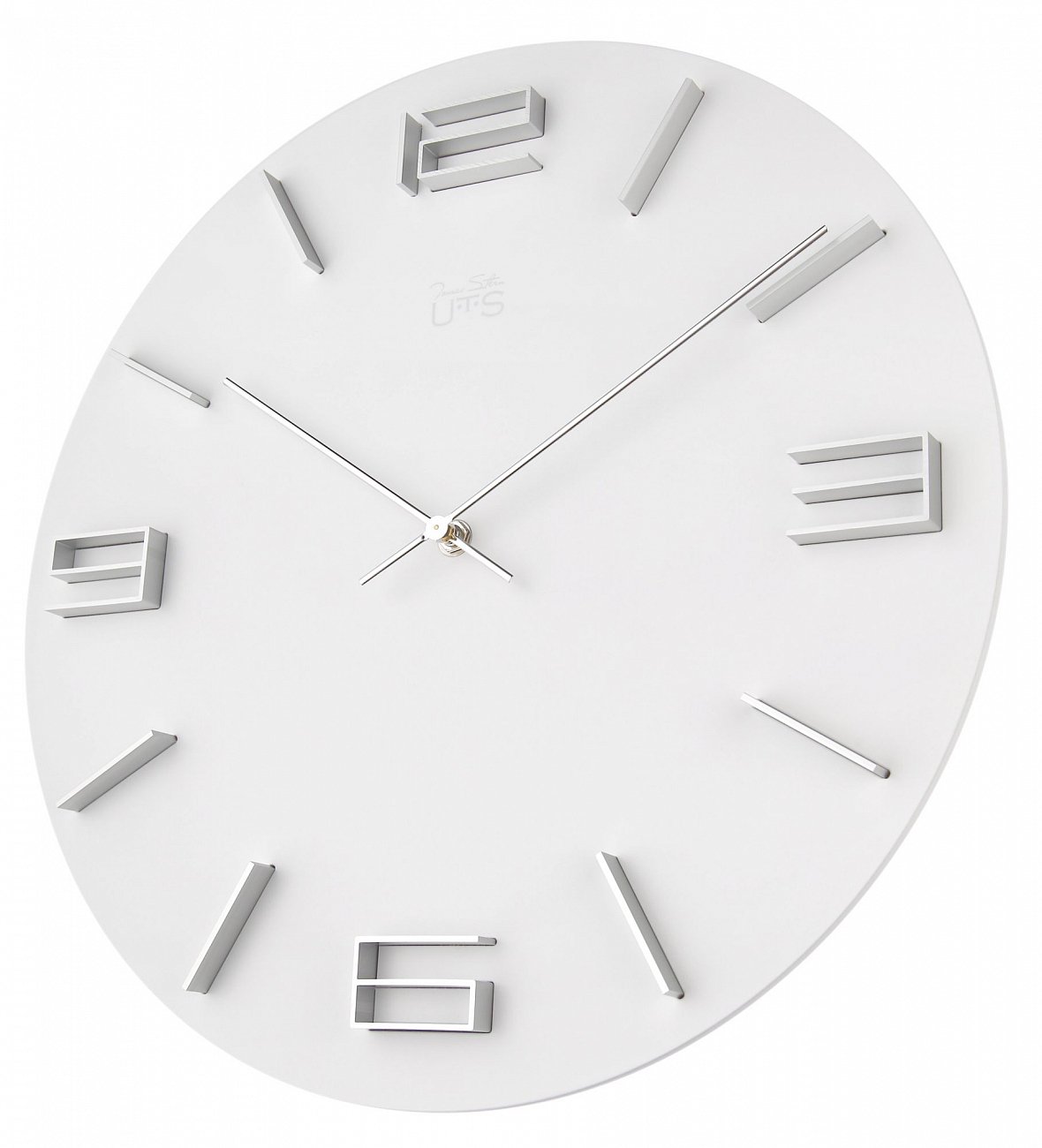 Часы настенные белые Tomas Stern 4034W TOMAS STERN ДИЗАЙНЕРСКИЕ 00-3872704 Белый  - Вид №1
