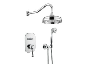 Смеситель для душа из хромированной латуни