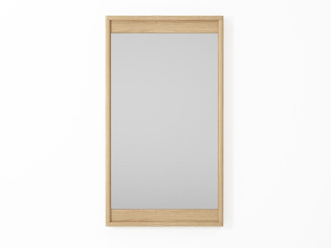 Прямоугольное деревянное настенное зеркало KARPENTER около17 ARCH-00042873