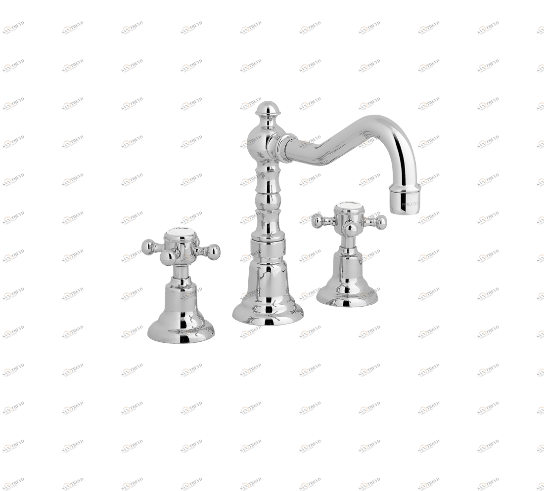 Gentry Home Центр смесителя для раковины до центра два отверстия под смеситель мм Antique Хром GH102673