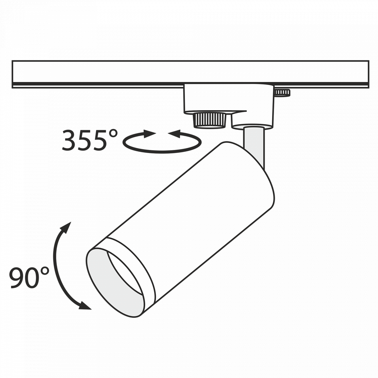 Трековый светильник хром TR004 TECHNICAL SINGLE PHASE TRACK SYSTEM 00-3956211 Хром  - Вид №5
