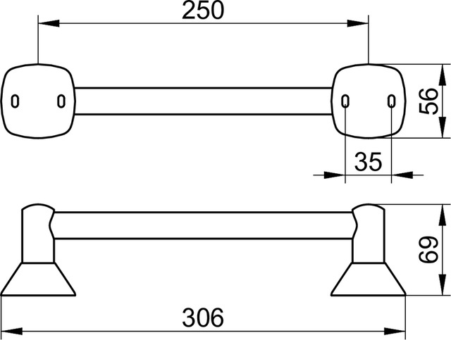 02707010000 Поручень KEUCO City.2 - Вид №2