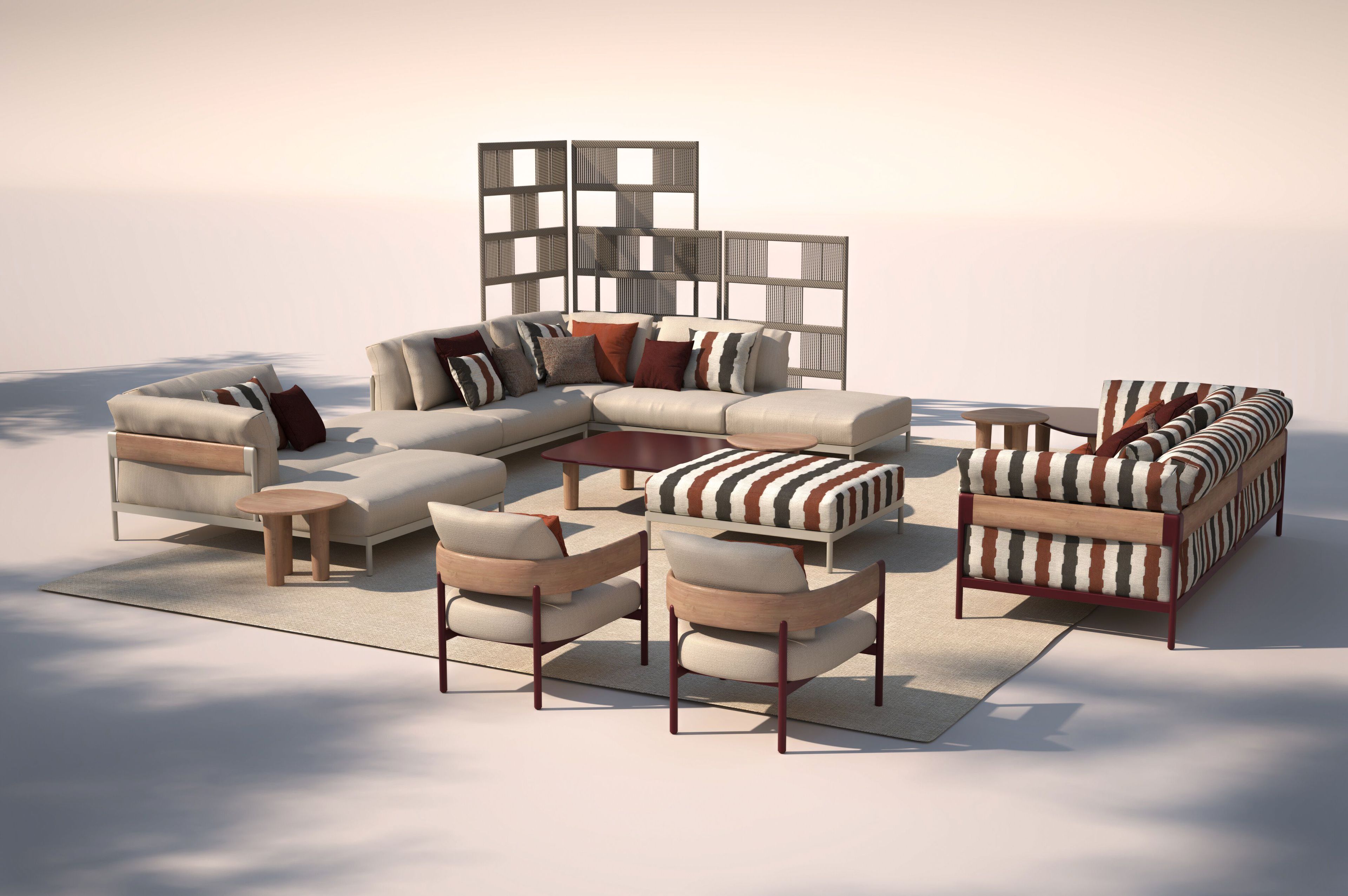 Деревянный садовый стул Talenti Flow ARCH-00003920 - Вид №1