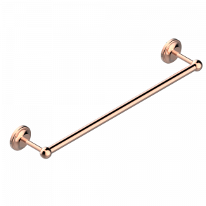 G08-514/45 Полотенцедержатель одинарный - фиксированная рейка 45 см Thg-paris Pompadour Розовое золото