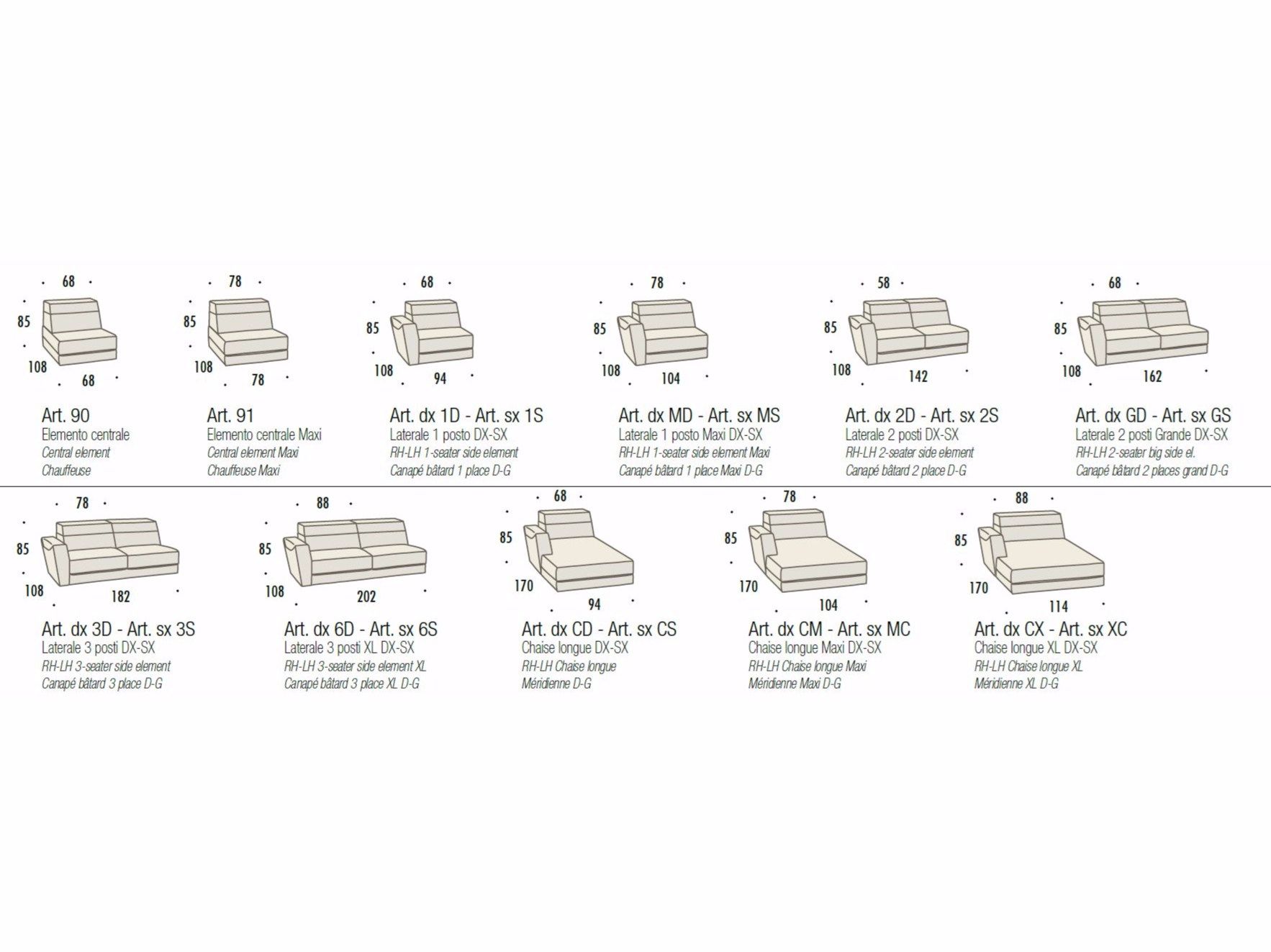 Угловой диван из ткани Felis Softliving ARCH-00111609 - Вид №2