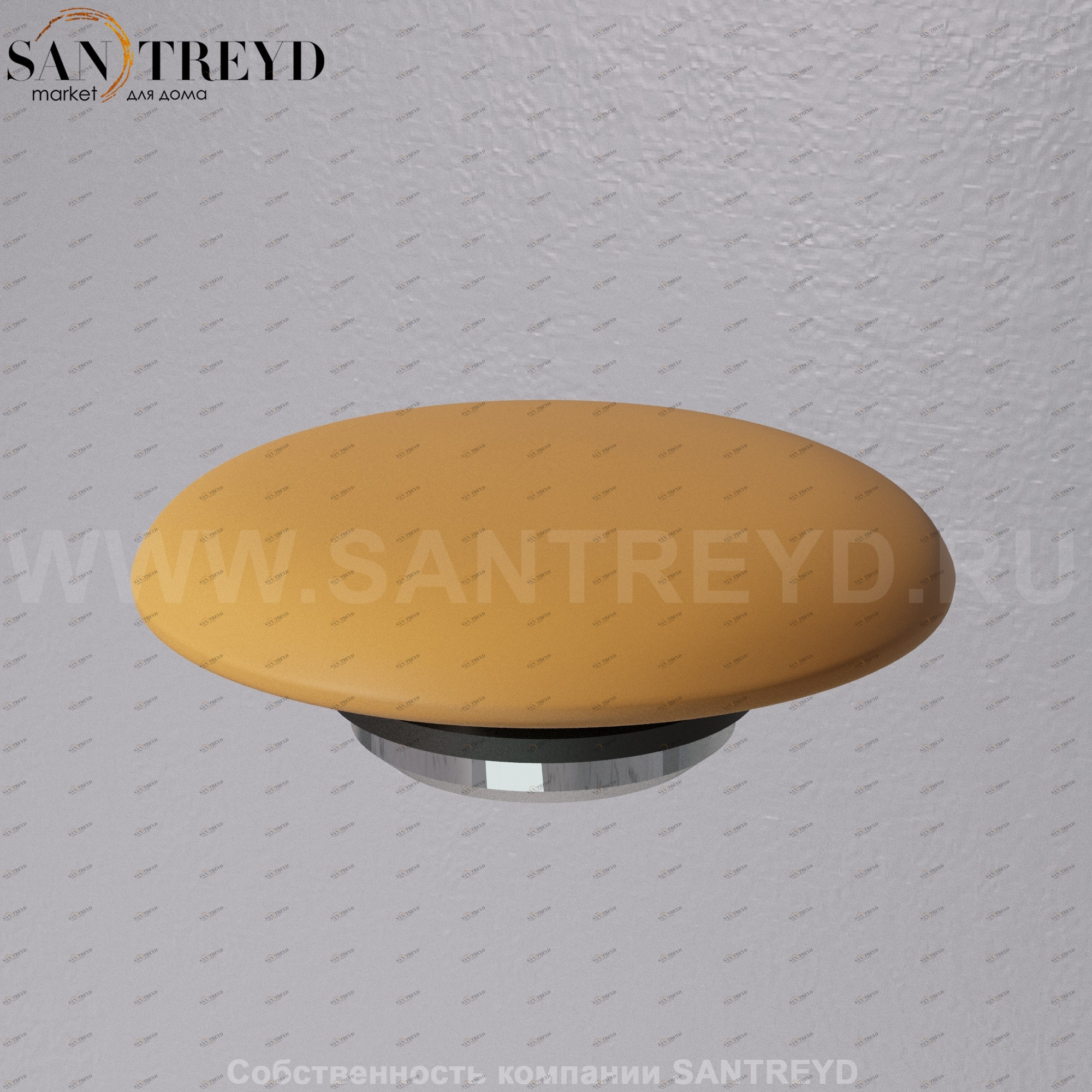 A037VX.133 Донный клапан с керамической накладкой проточный A. e. T. Italia RICAMBI Коричневый матовый AeT ITALIA