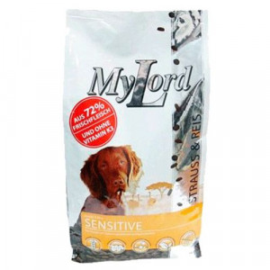 ПР0015132 Корм для собак My Lord страус, рис (крокеты) сух. 12,5кг Dr. ALDER`s