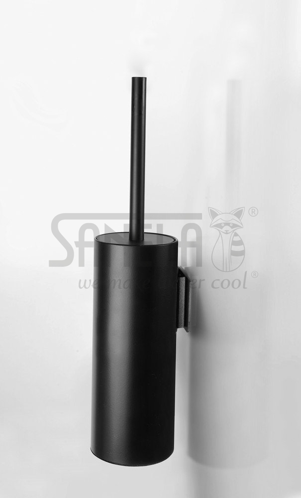 62311 Нержавеющий ëршик для чистки унитаза, черная матовая поверхность SANELA  - Вид №2