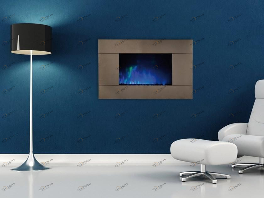 BRITISH FIRES Настенный электрический стеклянный камин без дефлектора sun-id-1436386