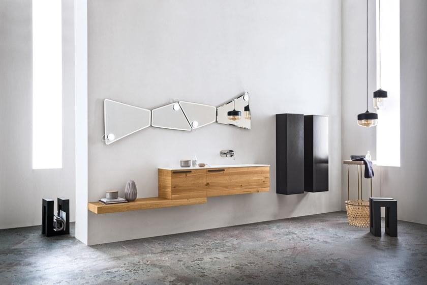 ARBLU Подвесная тумба под умывальник с ящиками Lineò Lineo sun-id-1467689 - Вид №2