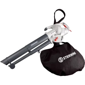 Пылесос-воздуходувка садовый электрический Sterwins 3000 Вт