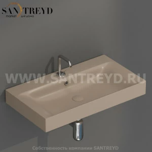 353381 Пьедестал для раковины прямоугольная Kerasan Tribeca