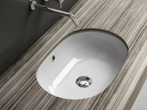 Lil4455001 Накладная раковина под столешницу  овальная Olympia Ceramica LAVABI D'ARREDO