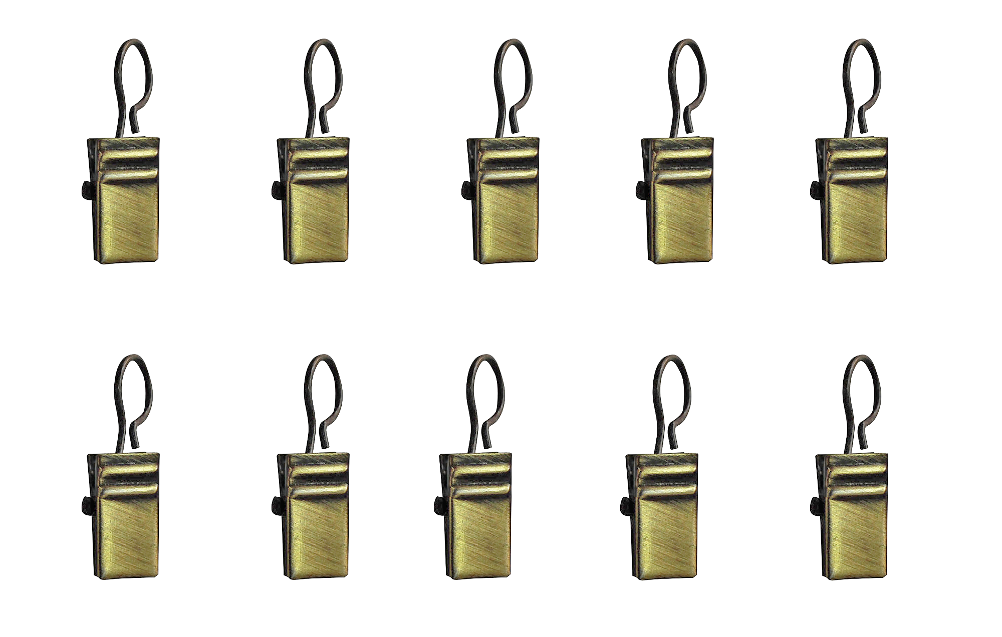 INSPIRE Крючок-зажим для штор на кольце античное золото 82549759 STLM-0029581