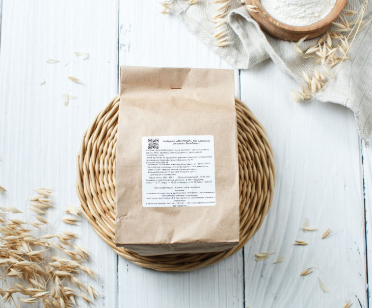 1690 Хлебушек "Льняной" без глютена Вкусляндия  - Вид №2