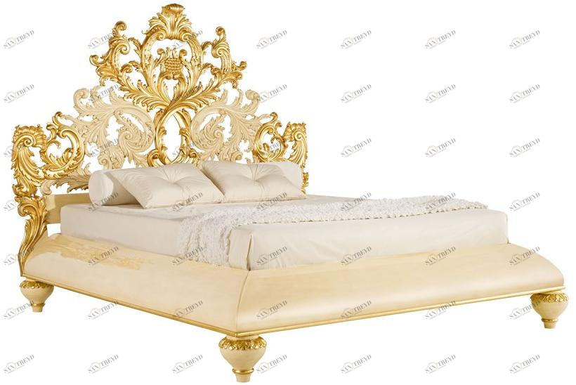 Jetclass Двуспальная кровать с высоким изголовьем Crown Jcw101.18, jcw101.20