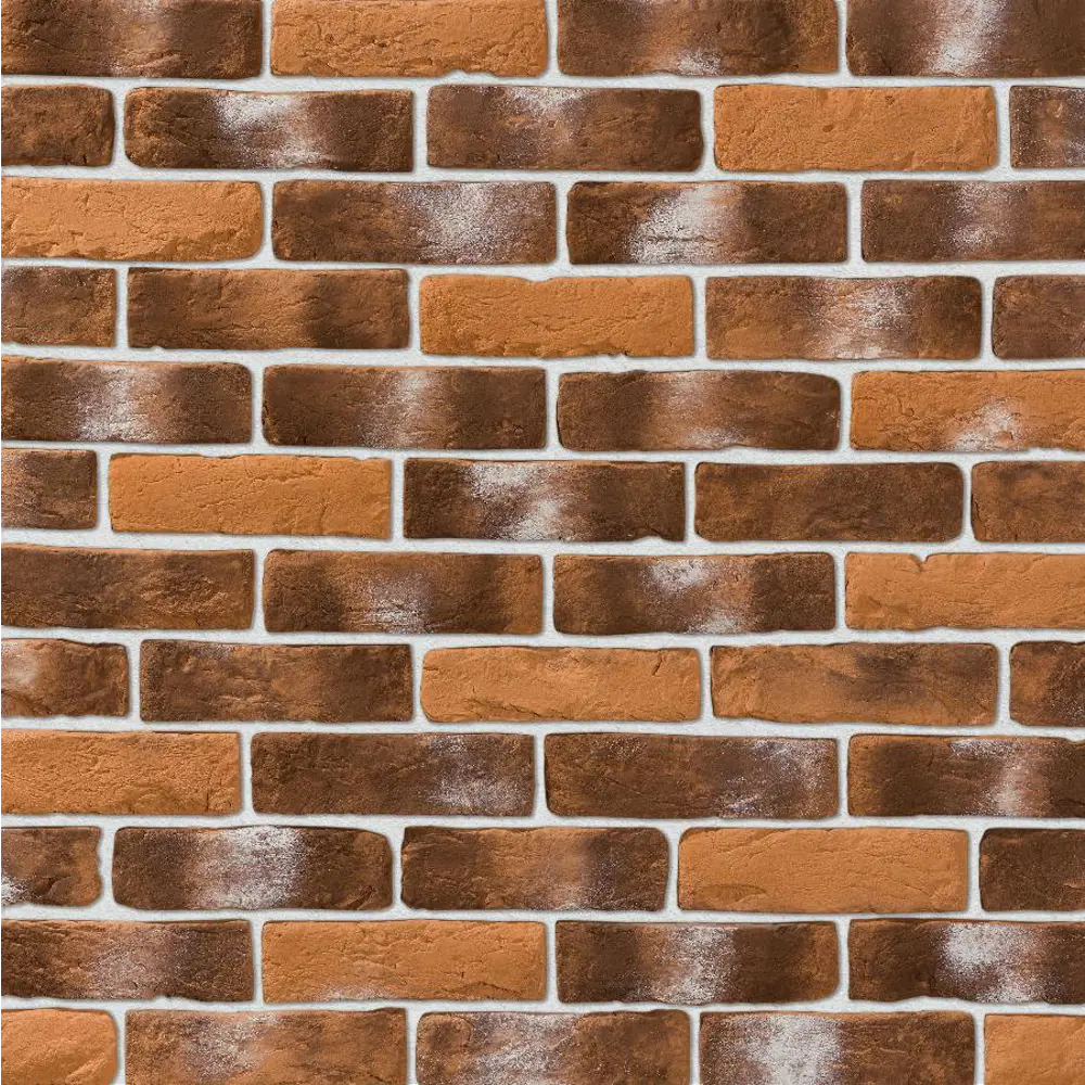 91384059 Камень искусственный Leonardo stone Орлеан 1.13м² красный STLM-1015349