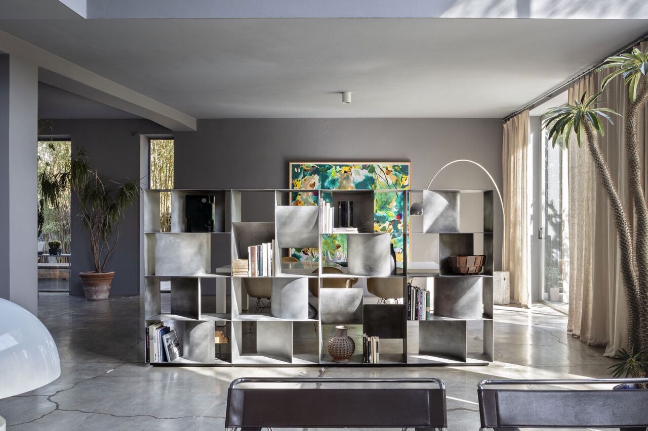 Книжный шкаф из металла Mogg Джадд ARCH-00070812 - Вид №3