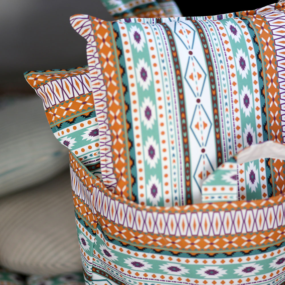 Подушка Aztec 40 х 40 см VAMVIGVAM AZTEC 281800 Оранжевый;голубой Santreyd - Вид №2