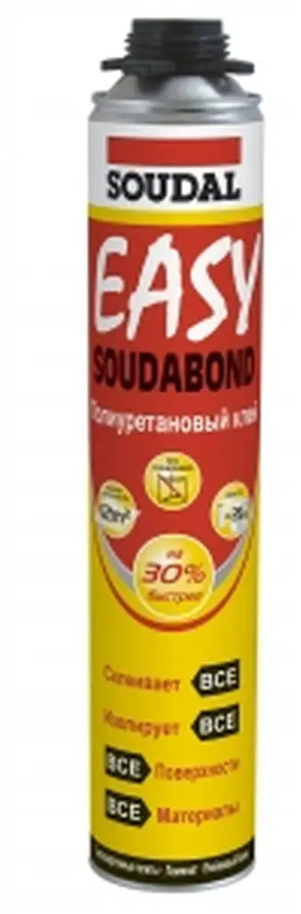 14298936 Клей полиуретановый Soudal Soudabond Easy Gun STLM-1017787