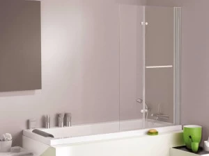 Jacuzzi® Складная стеклянная перегородка для ванны Essentials