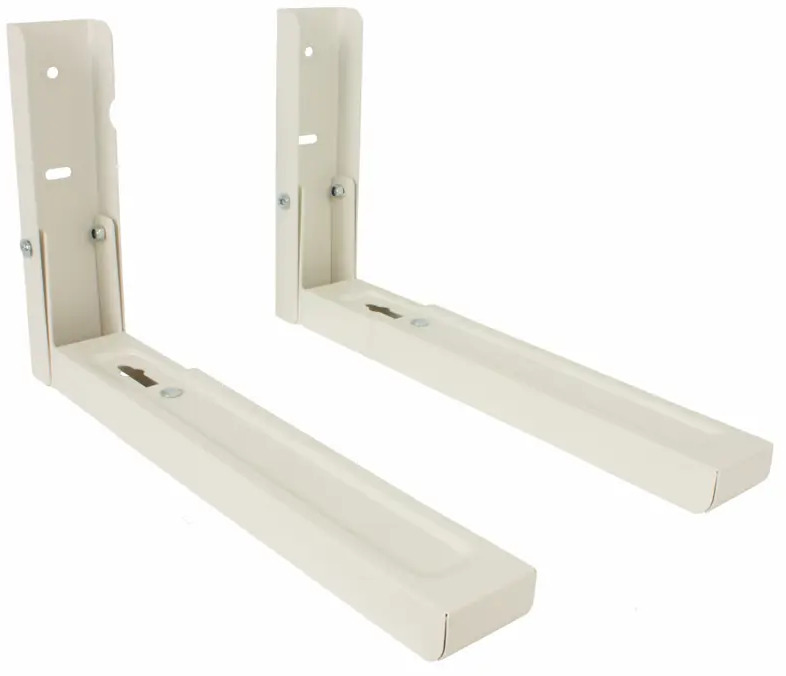 90829417 Кронштейн для микроволновки Eurokitchen MW102W 36.50x6.30x10.70 см максимальная нагрузка 35 кг сталь цвет черный STLM-0402395